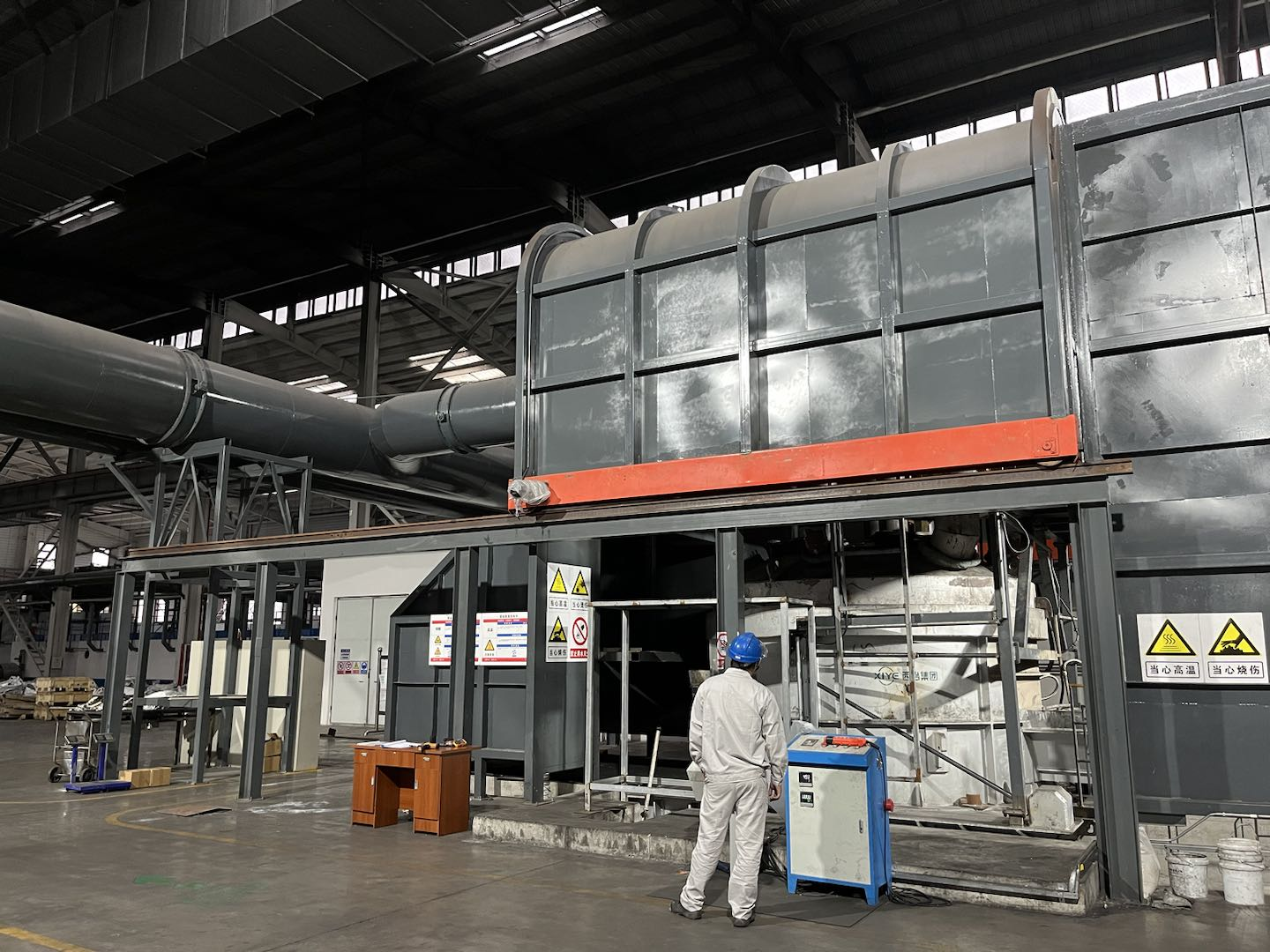 熱烈祝賀西冶集團(tuán)承建臨沂某大型鋼企第三臺(tái)120噸精煉裝置熱負(fù)荷試車一次成功