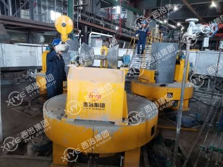 四川某某鐵合金公司在線式電極接長(zhǎng)項(xiàng)目